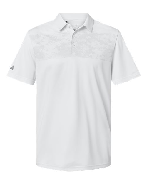 Adidas Men's Camo Chest Print Polo - A585