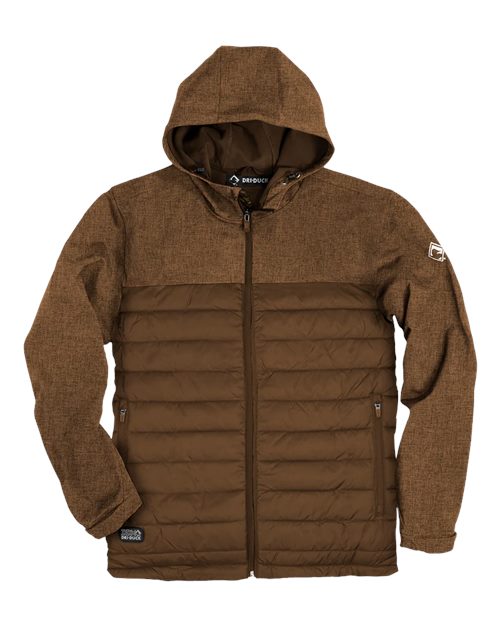 DRI DUCK Men's Pinnacle Soft Shell Puffer Jacket - 5324