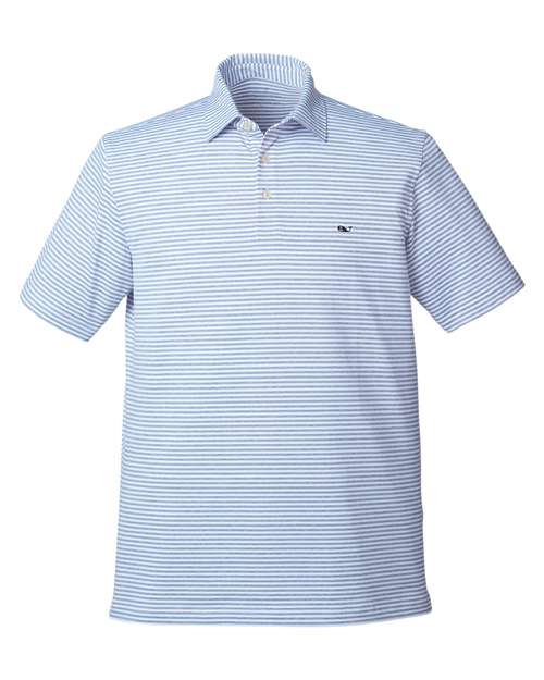 vineyard vines Men's Heathered Winstead Sankaty Polo - G011145