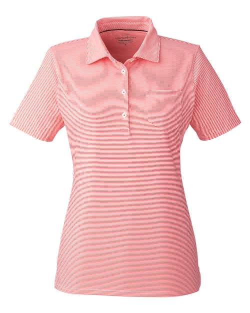 vineyard vines Women's Fanshell Polo - G001320