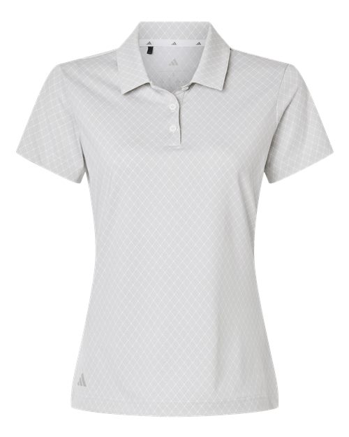 Adidas Women's 4-Way Stretch Printed Polo - A717