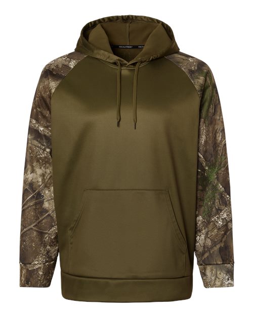 RealTree Unisex Realtree® Performance Colorblocked Hooded Sweatshirt - RT5305