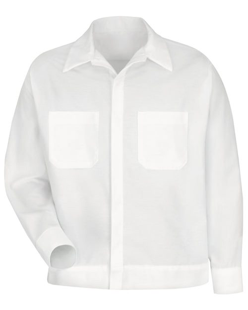 Red Kap Men's Button-Front Shirt Jacket - SP35