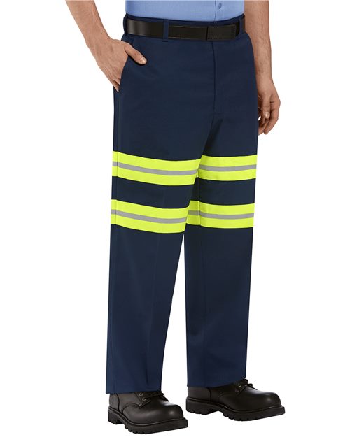 Red Kap Men's Enhanced Visibility Dura-Kap® Industrial Pants - PT20E