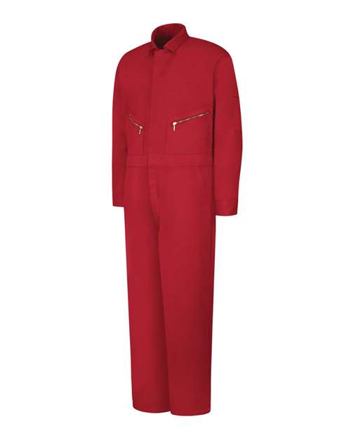 Red Kap Men's Tall Zip-Front Cotton Coverall - CC18T