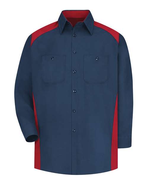 Red Kap Men's Tall Motorsports Shirt - SP18T