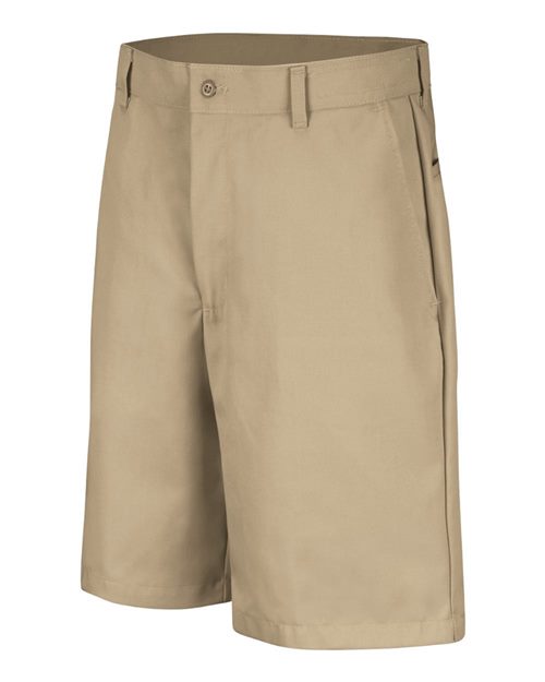 Red Kap Men's Cotton Casual Plain Front Shorts - PC26