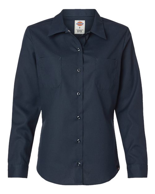 Dickies Women's Long Sleeve Industrial Work Shirt - L5350