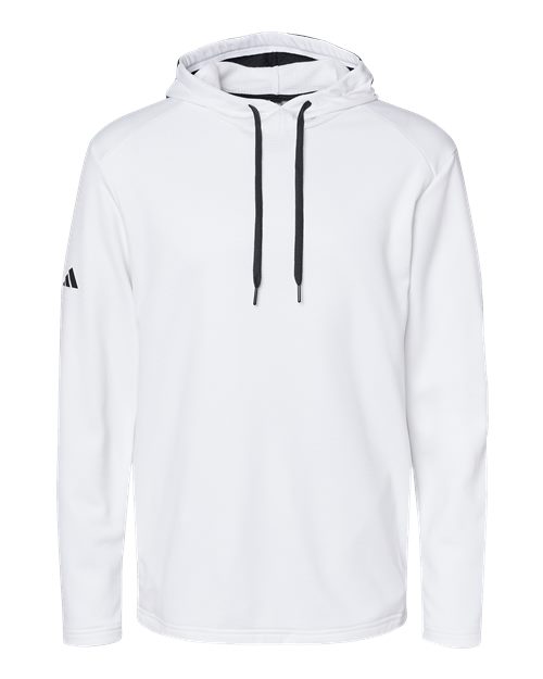 Adidas Men's Textured Mixed Media Midweight Hooded Sweatshirt - A530