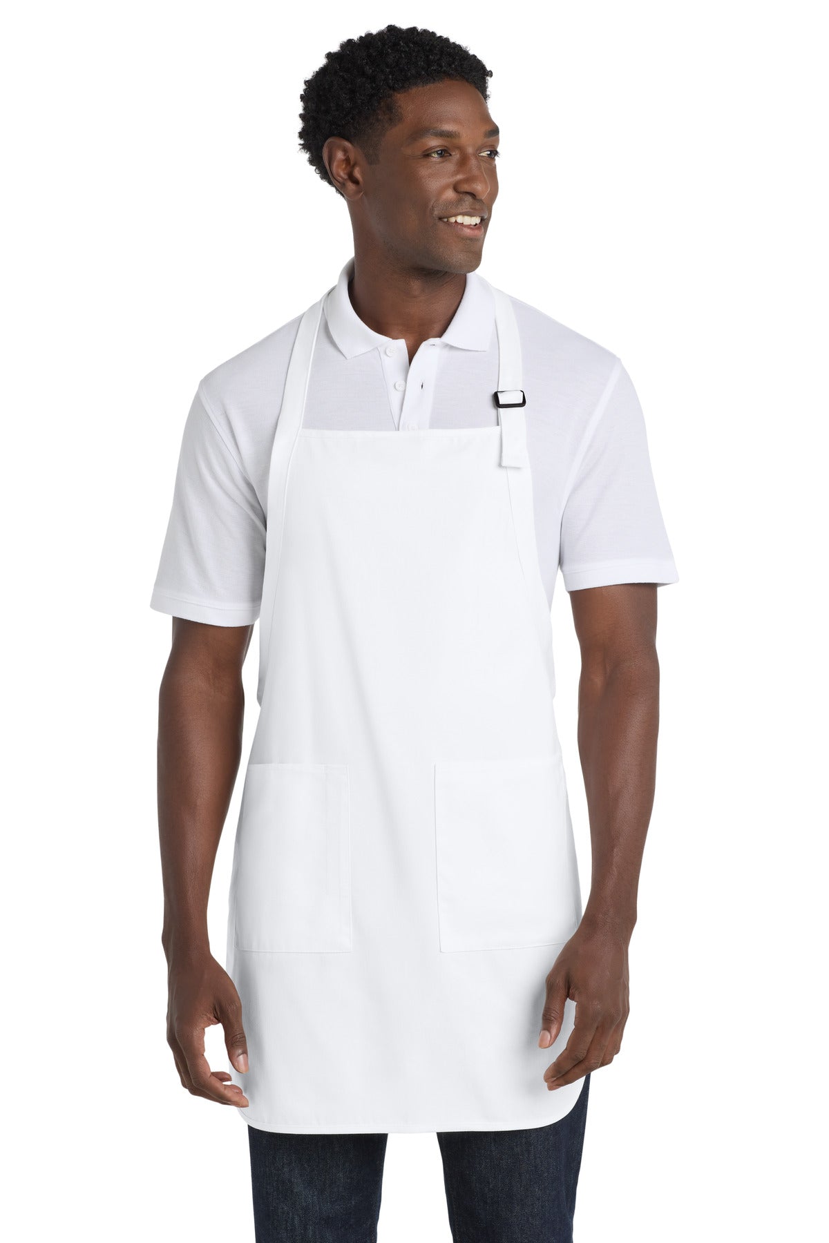 Port Authority Full-Length Apron with Pockets. A500