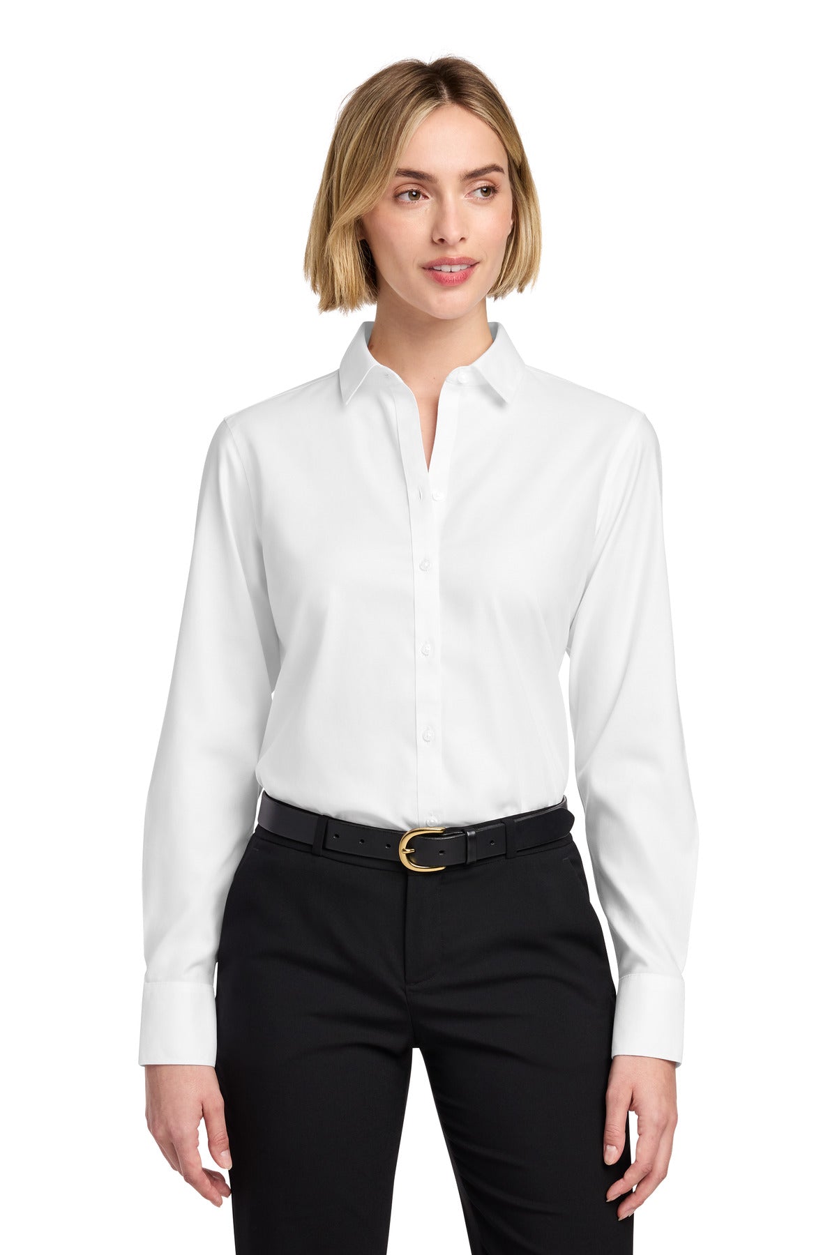 Brooks Brothers Women's Wrinkle-Free Stretch Nailhead Shirt BB18003