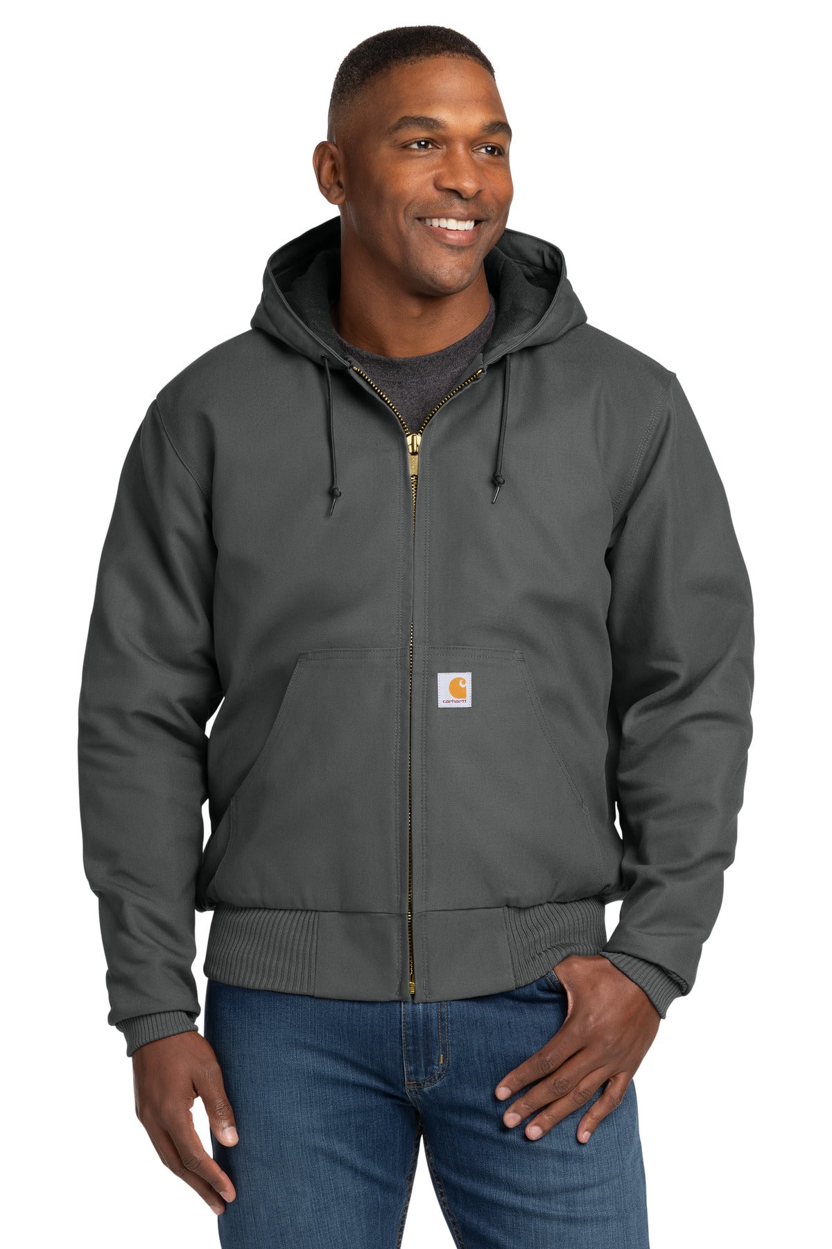 Carhartt Quilted-Flanne-Lined Duck Active Jac. CT106677