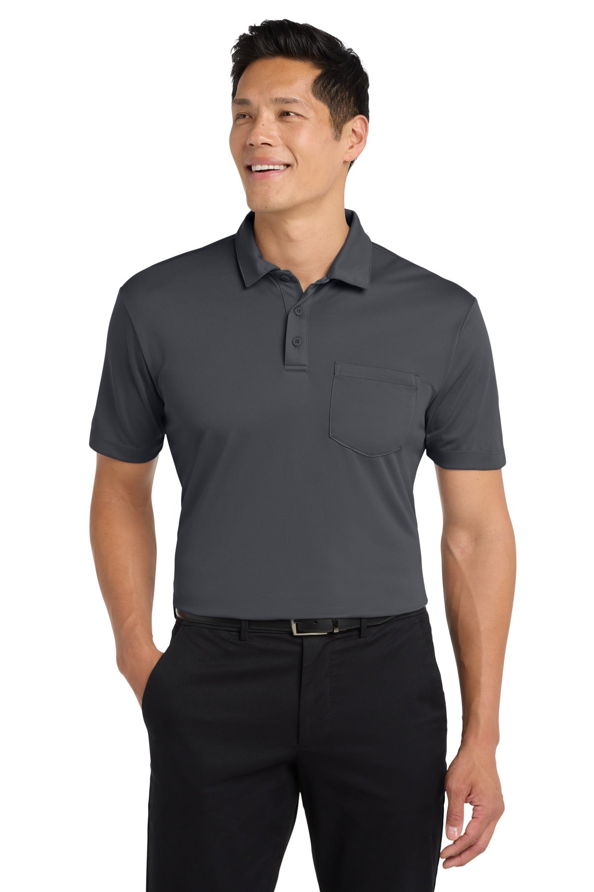 Port Authority Silk Touch‚ Performance Pocket Polo. K540P
