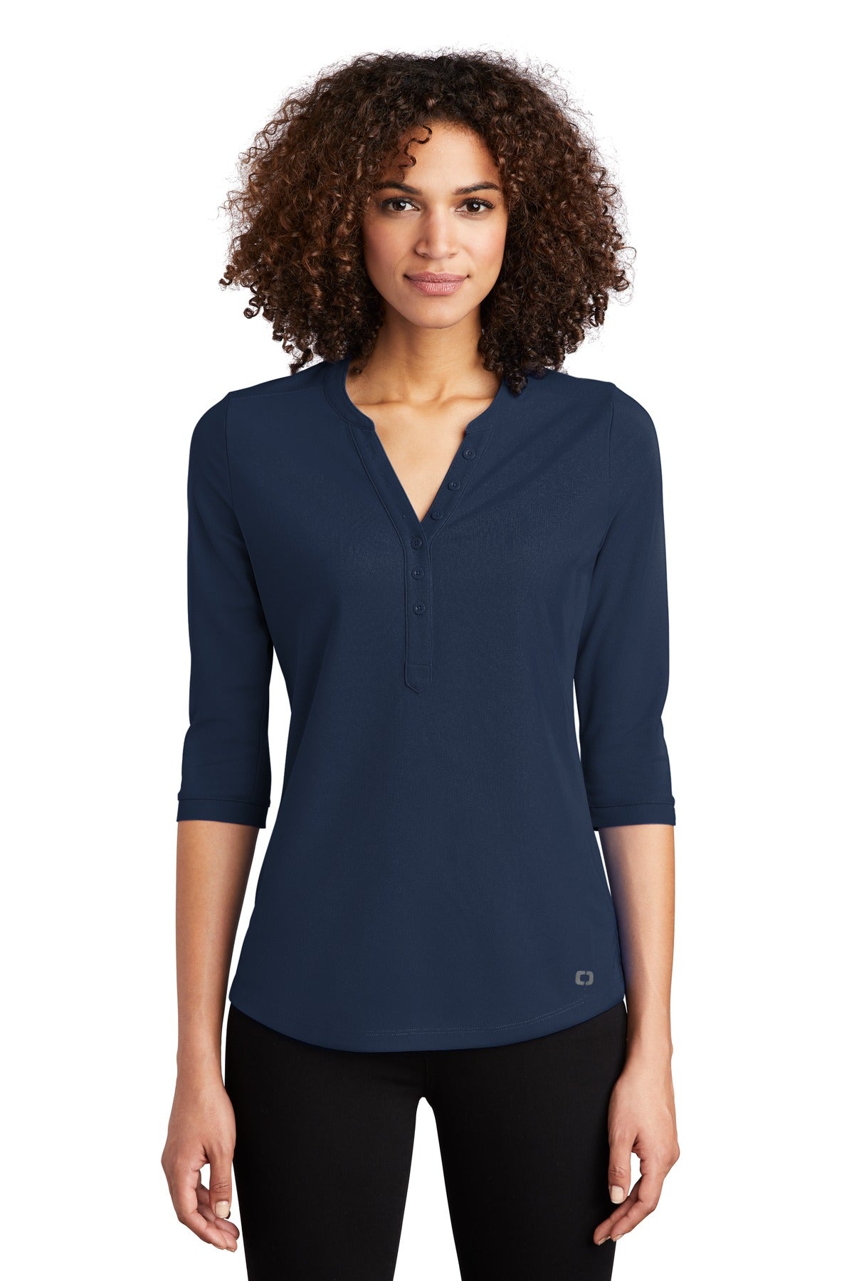 OGIO Women's Jewel Henley LOG104