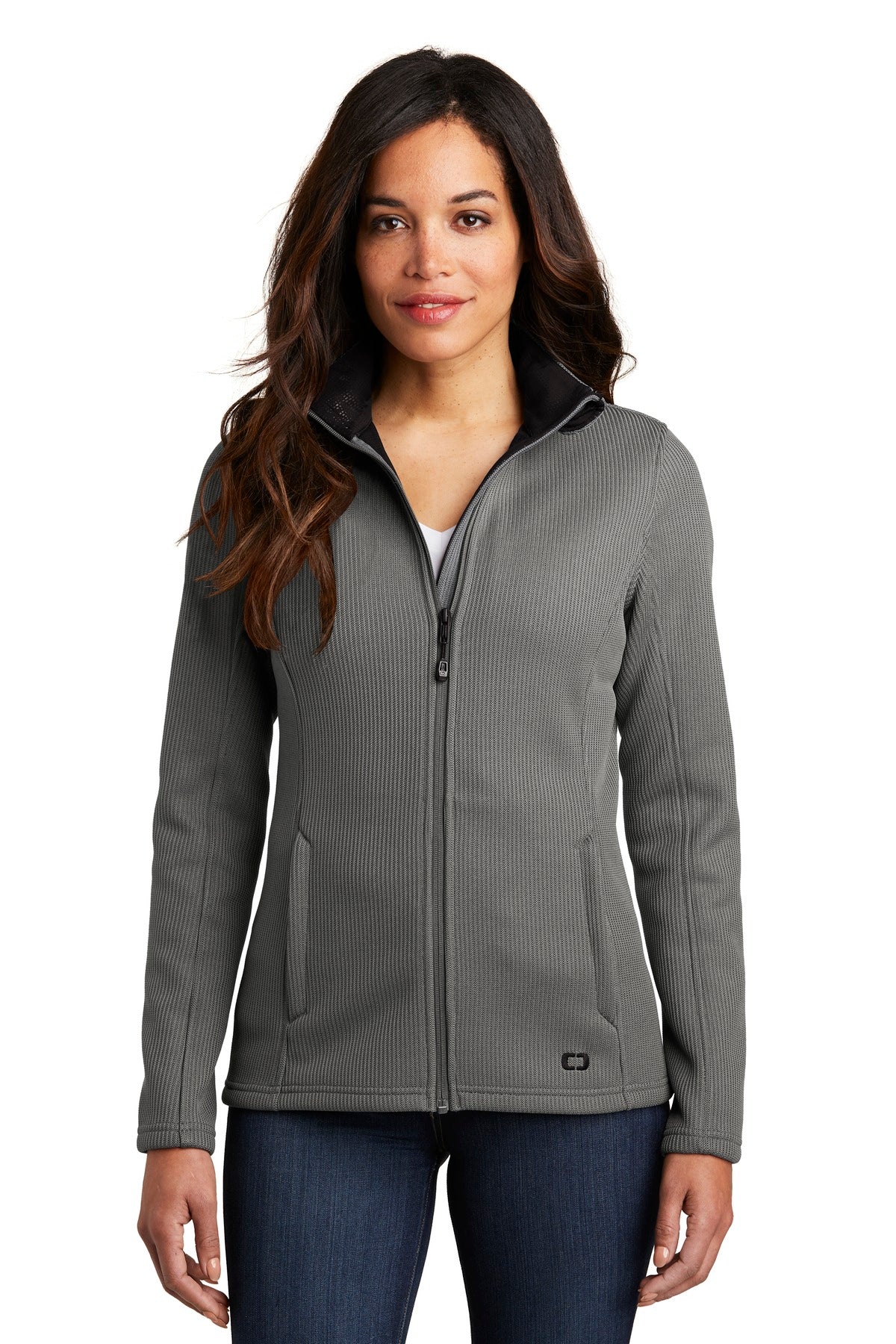 OGIO Women's Grit Fleece Jacket. LOG727