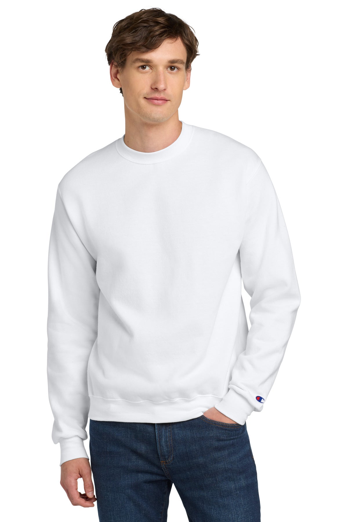 Champion Powerblend Crewneck Sweatshirt. S6000