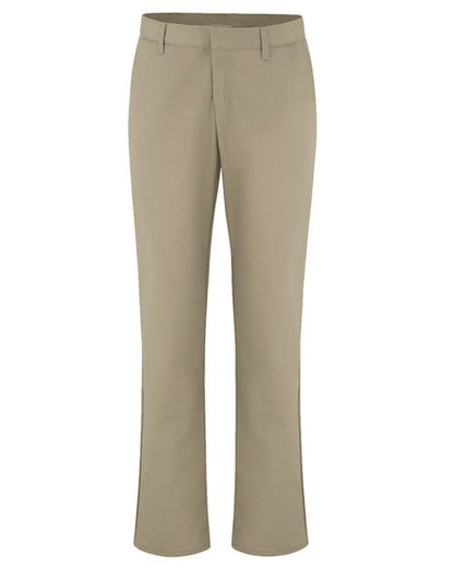 Dickies Women's Extended Sizes Industrial Flat Front Pants - FP92EXT