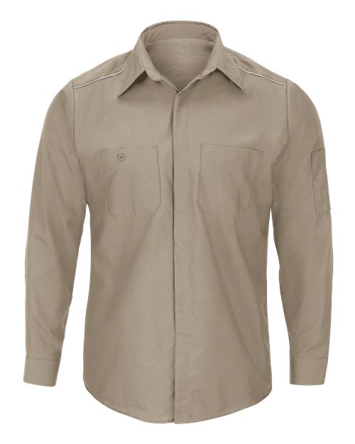 Red Kap Men's Tall Pro Airflow Long Sleeve Work Shirt - SP3AT