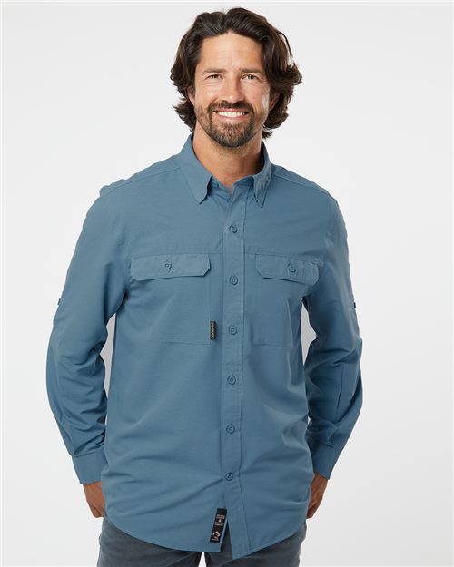 DRI DUCK Men's Crossroad Woven Shirt - 4441