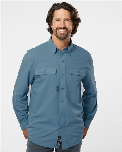 DRI DUCK Men's Crossroad Woven Shirt - 4441