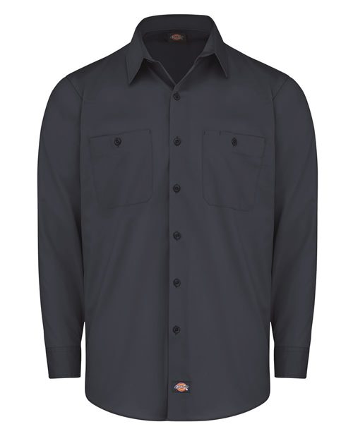 Dickies Men's Tall Industrial Worktech Ventilated Long Sleeve Work Shirt - LL51T