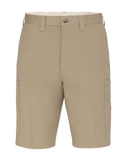 Dickies Men's Extended Sizes 11" Industrial Cotton Cargo Shorts - LR33EXT