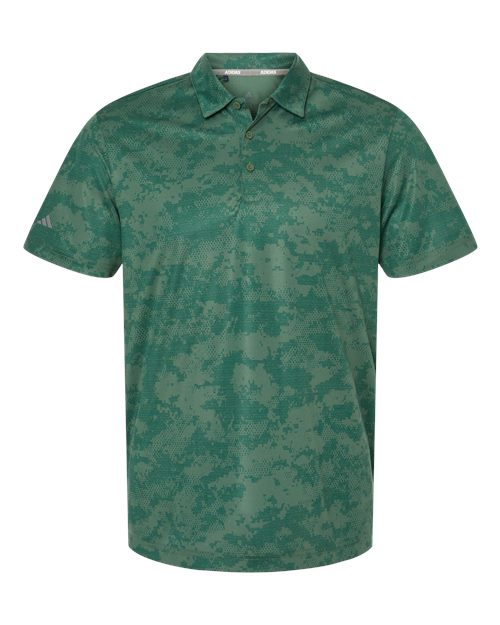 Adidas Men's All Over Camo Print Polo - A550