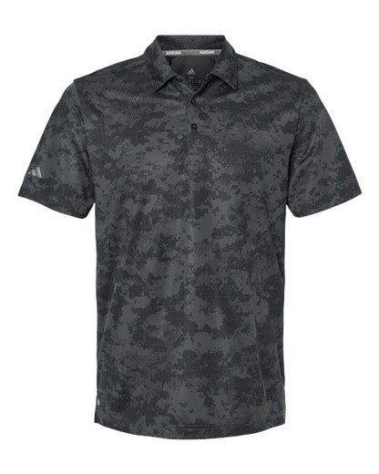 Adidas Men's All Over Camo Print Polo - A550