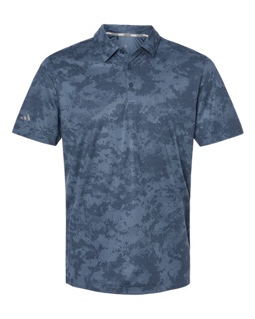 Adidas Men's All Over Camo Print Polo - A550