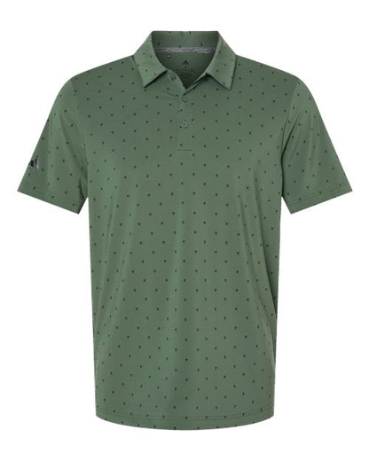 Adidas Men's Ultimate365 Pine Tree Polo - A574