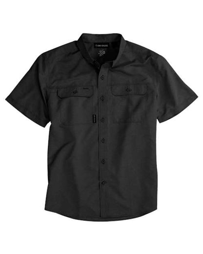 DRI DUCK Men's Crossroad Woven Short Sleeve Shirt - 4445