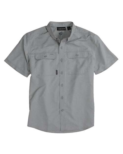 DRI DUCK Men's Crossroad Woven Short Sleeve Shirt - 4445