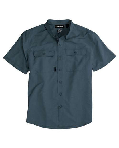 DRI DUCK Men's Crossroad Woven Short Sleeve Shirt - 4445