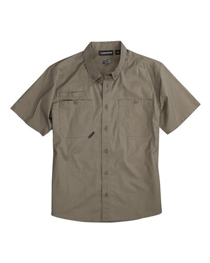 DRI DUCK Men's Craftsman Woven Short Sleeve Shirt - 4451