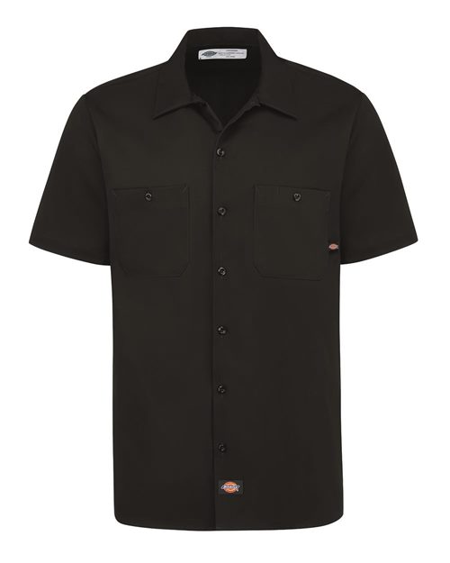 Dickies Men's Industrial Short Sleeve Cotton Work Shirt - S307
