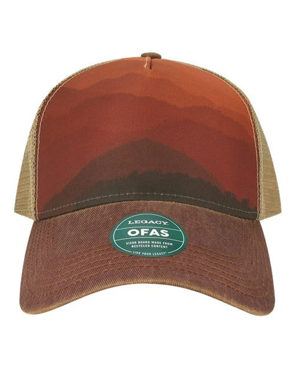 LEGACY Old Favorite Five-Panel Trucker Cap - OFAFP