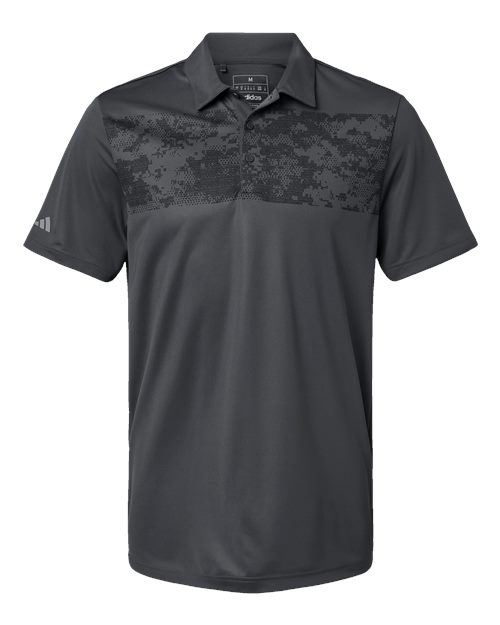 Adidas Men's Camo Chest Print Polo - A585