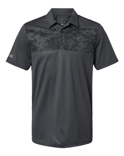 Adidas Men's Camo Chest Print Polo - A585