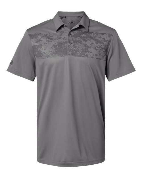Adidas Men's Camo Chest Print Polo - A585