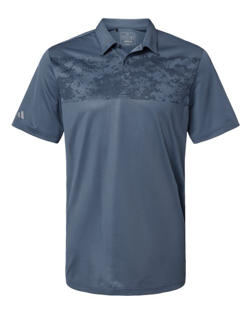 Adidas Men's Camo Chest Print Polo - A585