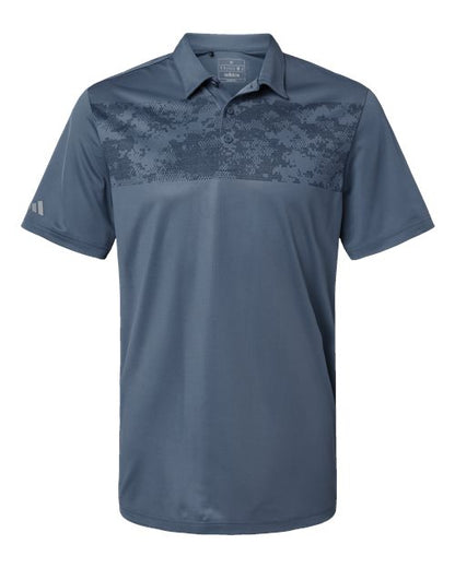 Adidas Men's Camo Chest Print Polo - A585