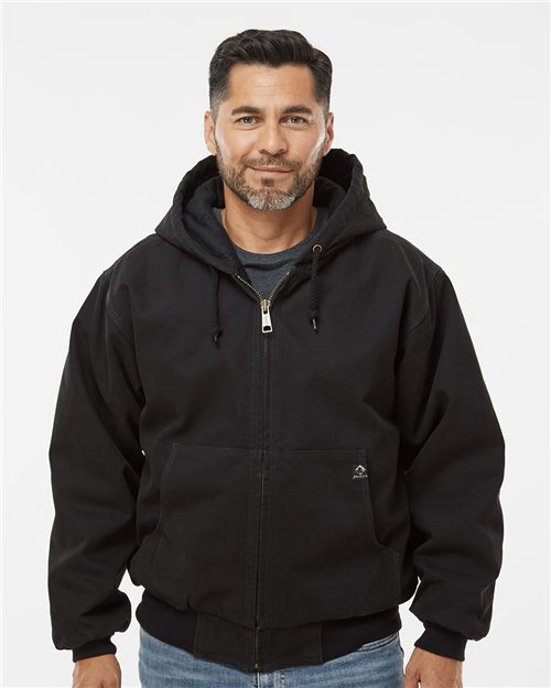 DRI DUCK Men's Tall Cheyenne Boulder Cloth™ Hooded Jacket with Tricot Quilt Lining - 5020T