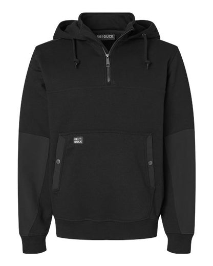 DRI DUCK Men's Mission Quarter-Zip Hooded Pullover - 7349