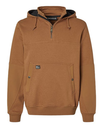 DRI DUCK Men's Mission Quarter-Zip Hooded Pullover - 7349