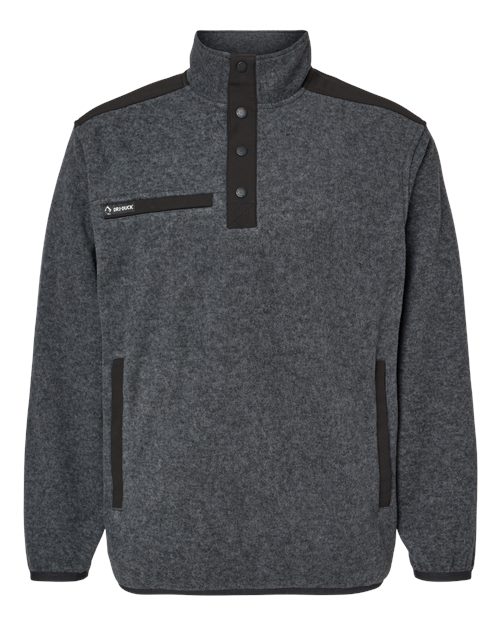 DRI DUCK Men's Ranger Melange Fleece Pullover - 7353