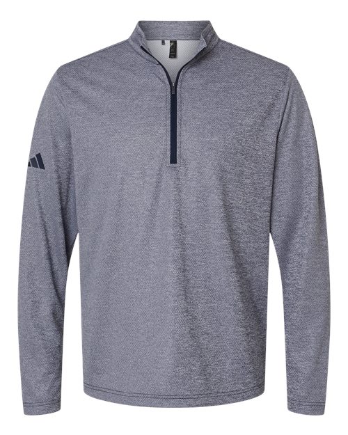 Adidas Men's Space Dyed Quarter-Zip Pullover - A593