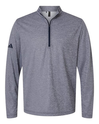 Adidas Men's Space Dyed Quarter-Zip Pullover - A593