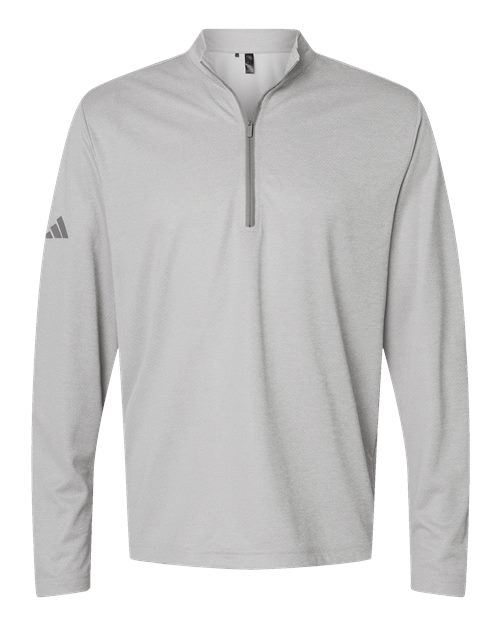 Adidas Men's Space Dyed Quarter-Zip Pullover - A593
