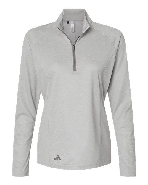 Adidas Women's Space Dyed Quarter-Zip Pullover - A594