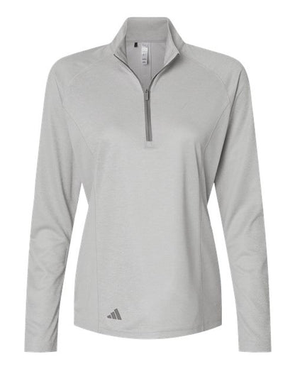 Adidas Women's Space Dyed Quarter-Zip Pullover - A594